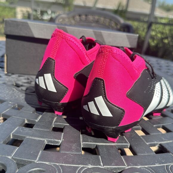 Adidas Predator Accuracy.3 FG Kid's Soccer Cleats Shoes Black GW4609 - Picture 13 of 15